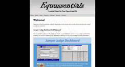 Desktop Screenshot of equussentials.com