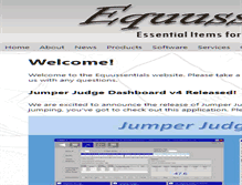 Tablet Screenshot of equussentials.com